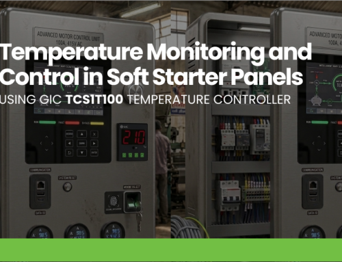 Temperature Monitoring and Control in Soft Starter Panels using GIC TCS1T100